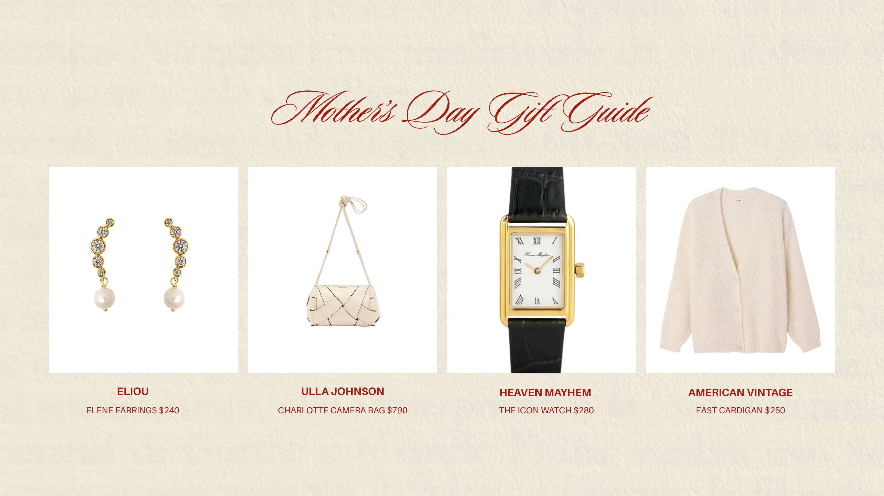 FOR HER, WITH LOVE //