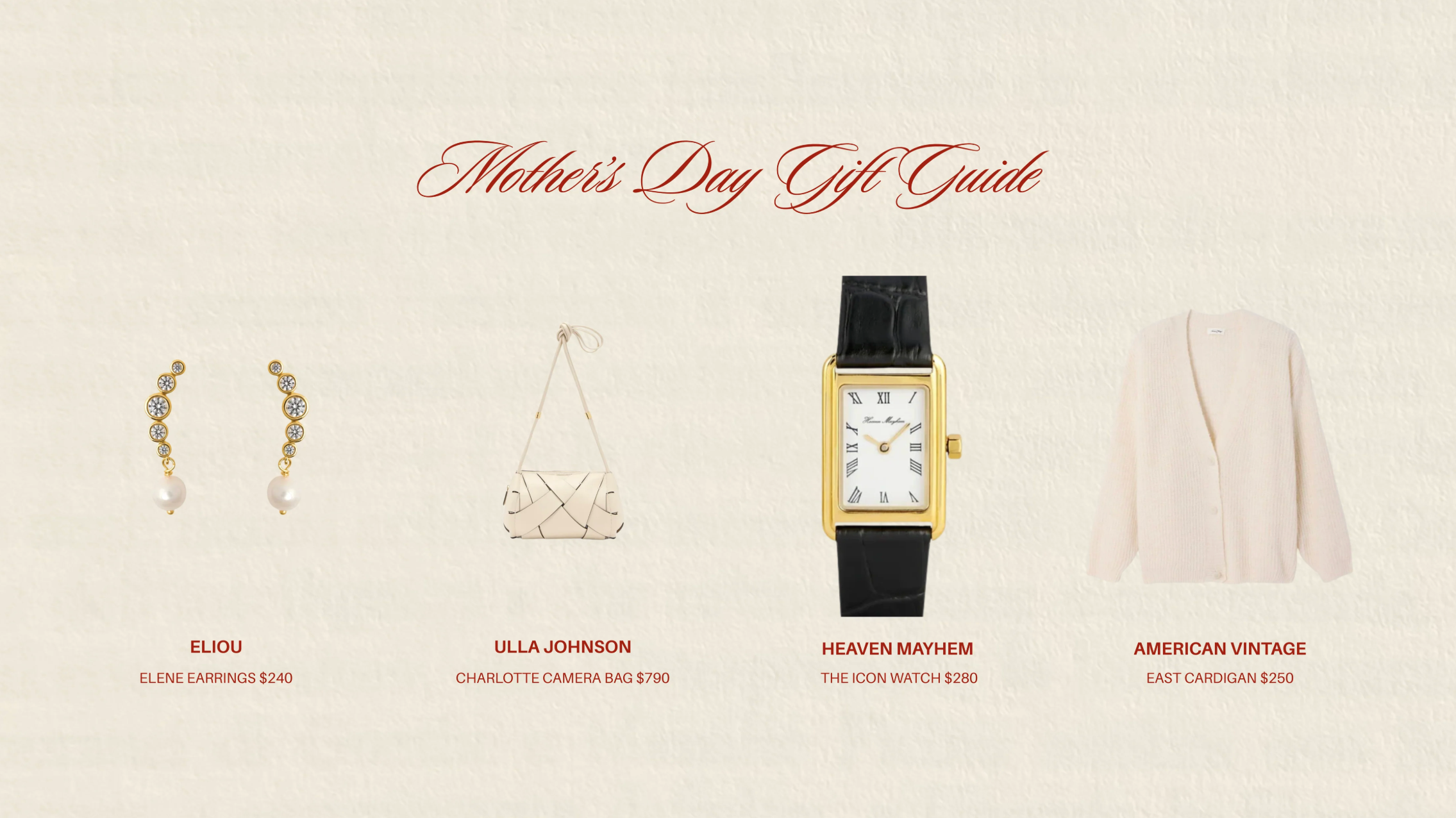 FOR HER, WITH LOVE //