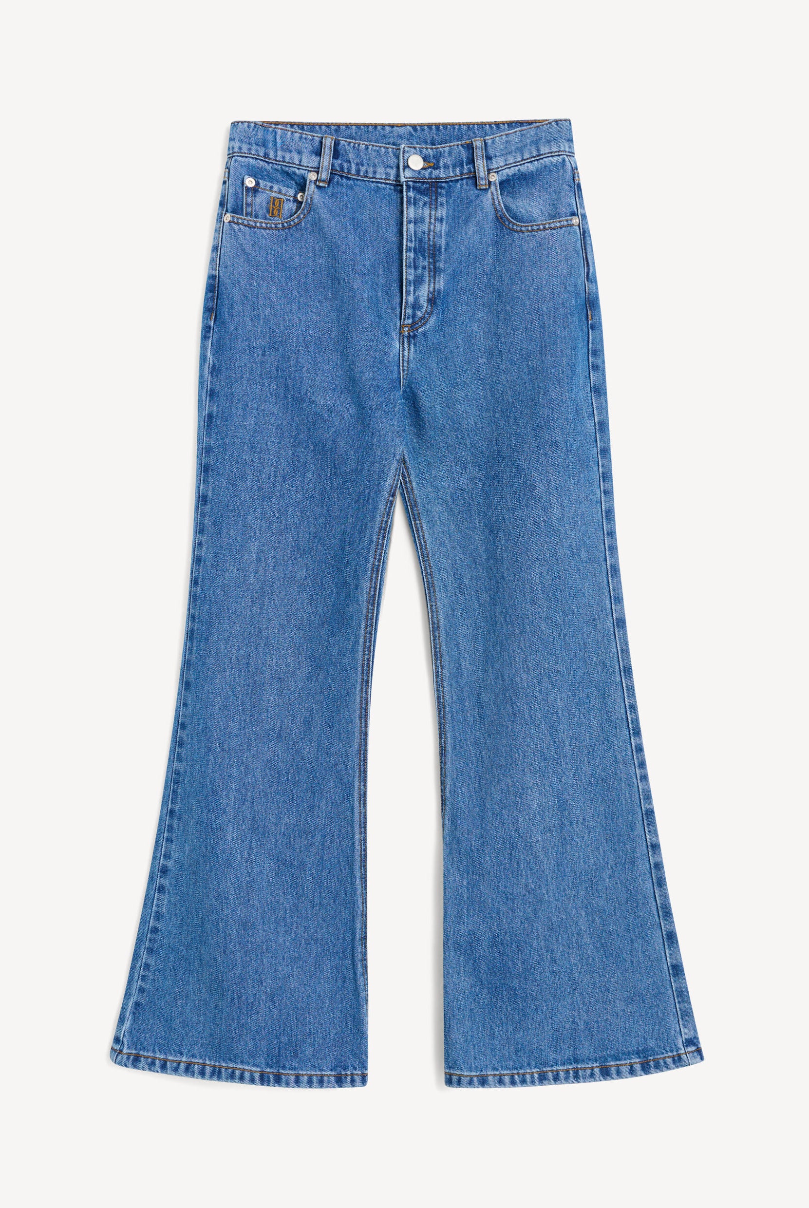 BLUE JEANS WIDE FLARE