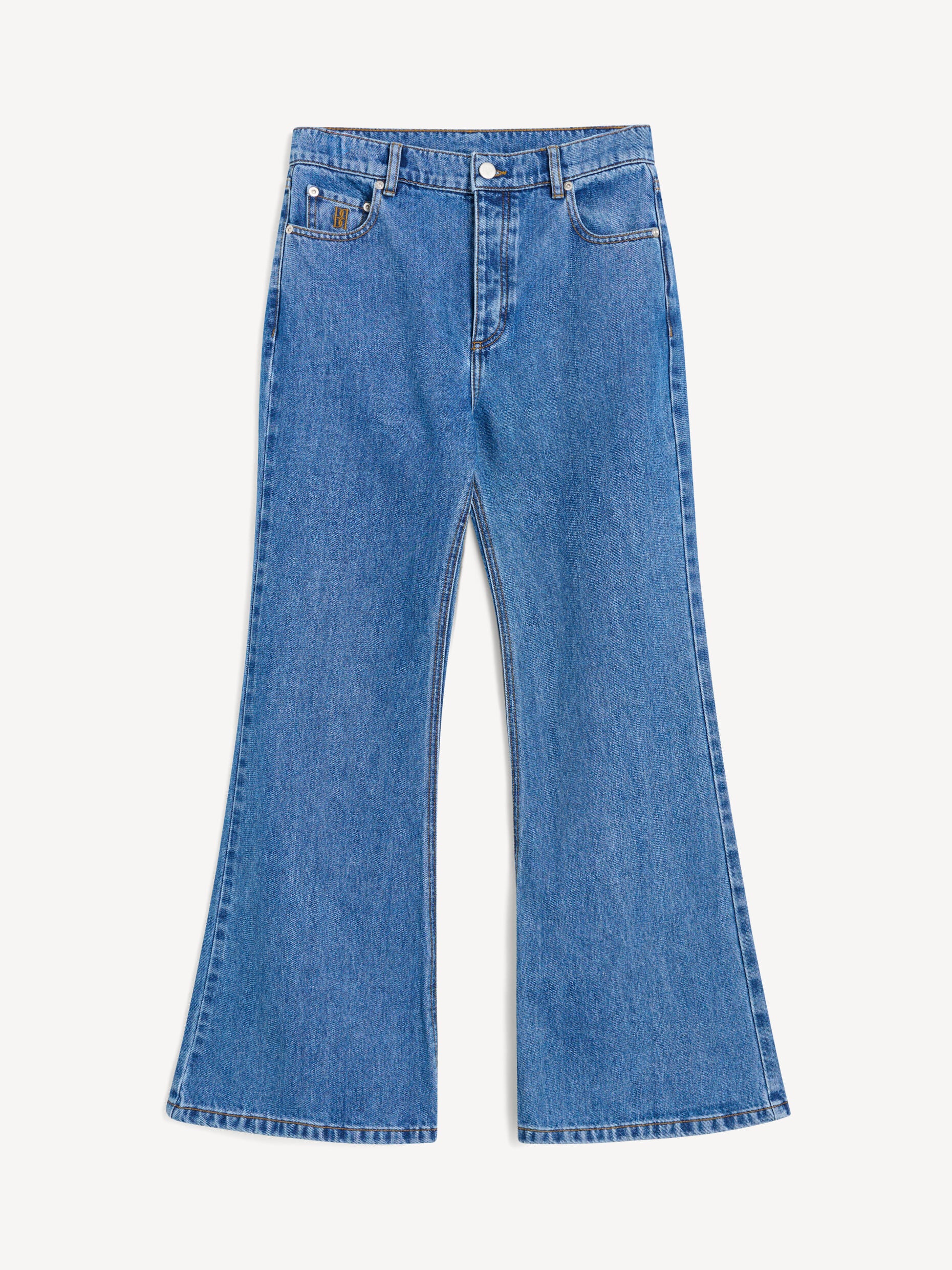 BLUE JEANS WIDE FLARE