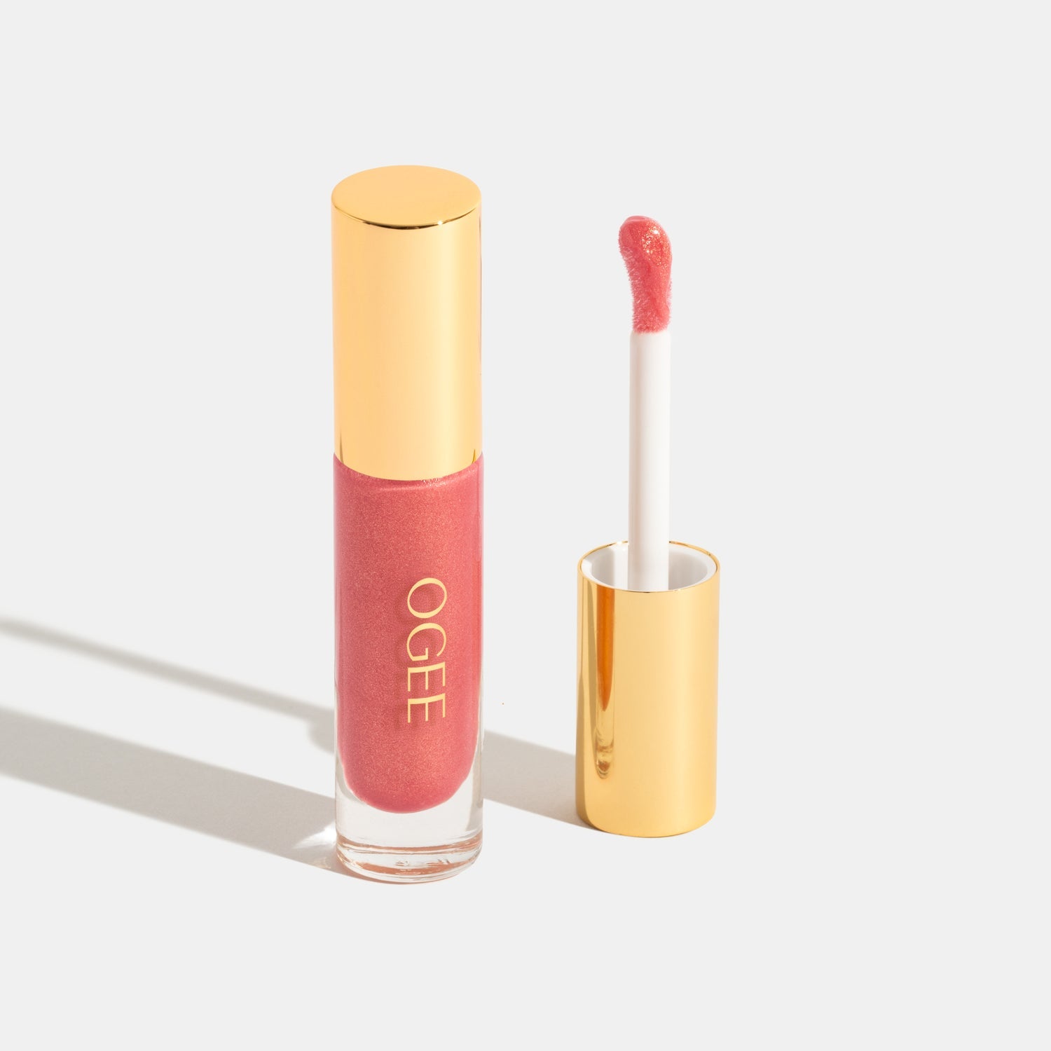 poppy pink lip gloss