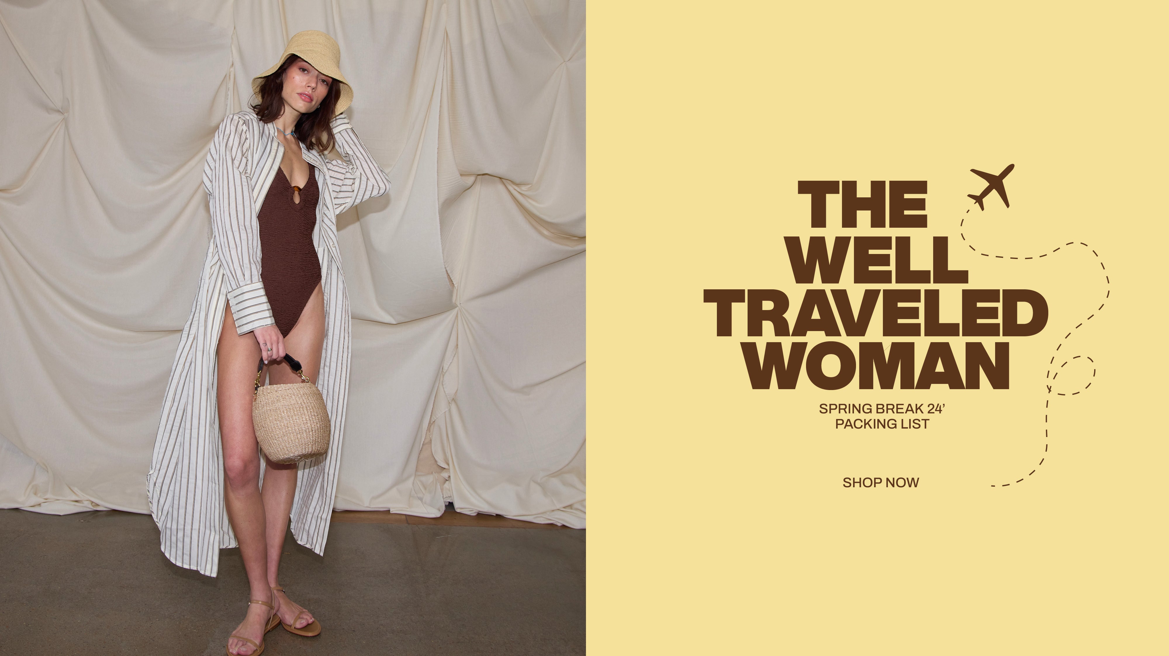 The Well Traveled Woman // Spring Break 24' Packing List