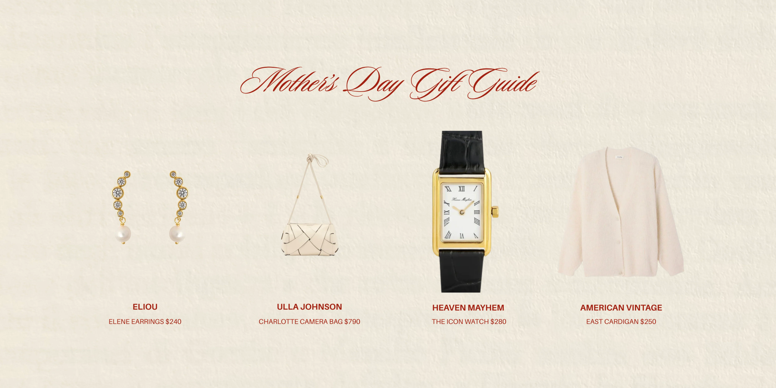 FOR HER, WITH LOVE //