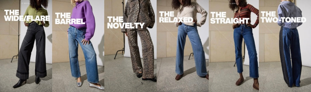 THE DENIM EDIT // THE BIGGEST DENIM TRENDS THIS FALL