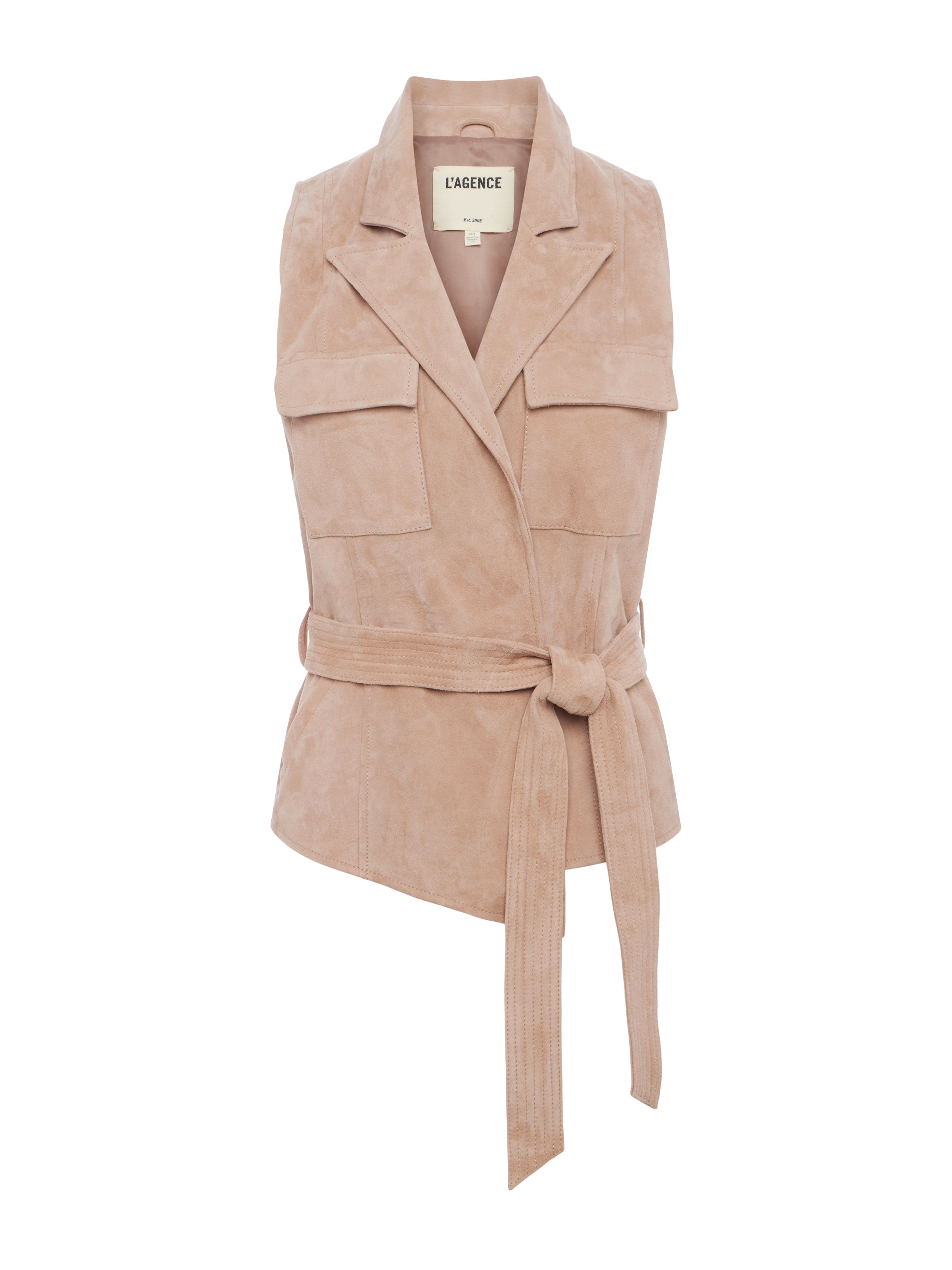 ALLEGE / Suede Zip Vest 『定価9.9万』