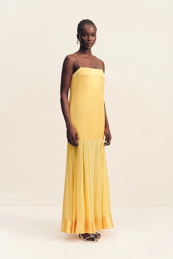 shona joy yellow bridesmaid dress A-Line Lace V-Neck Short Sleeves Wedding Dresses – Angrila