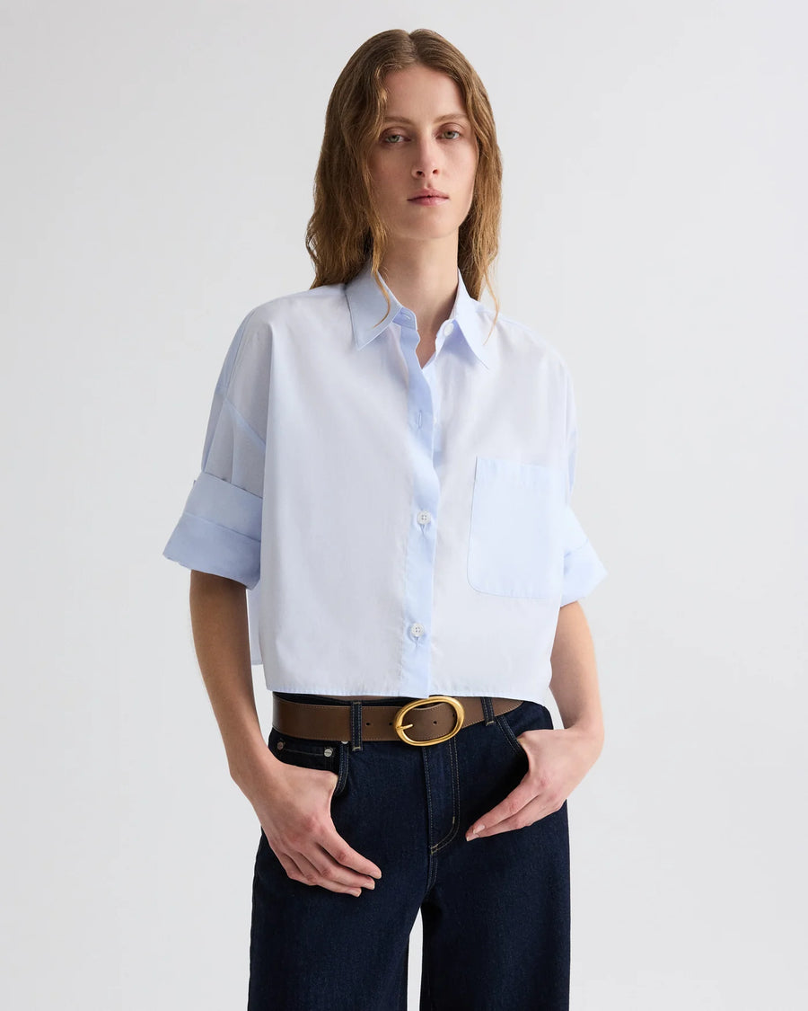 TWP NEXT EX BABY BLUE SHIRT