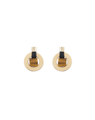 earrings kimiya earrings tiger's eye and black pichulik
