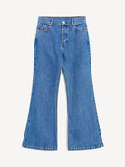 BLUE JEANS WIDE FLARE