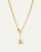 GOLD CHAIN WITH HEART 