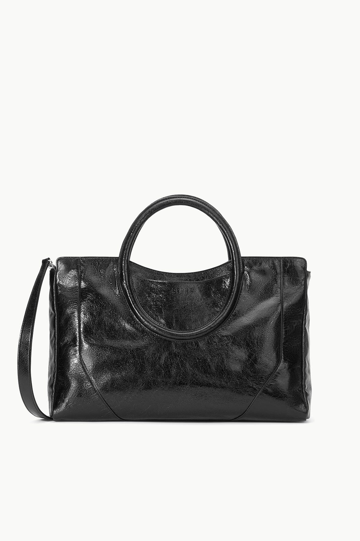 MAUDE SATCHEL | STORM SUEDE