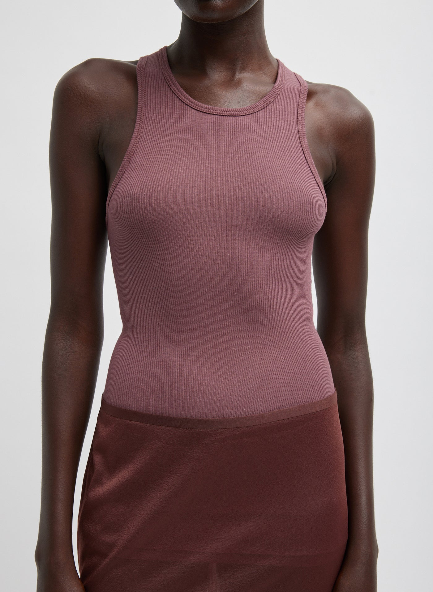 Tibi Bonded Viscose Sleeveless Top – Kick Pleat