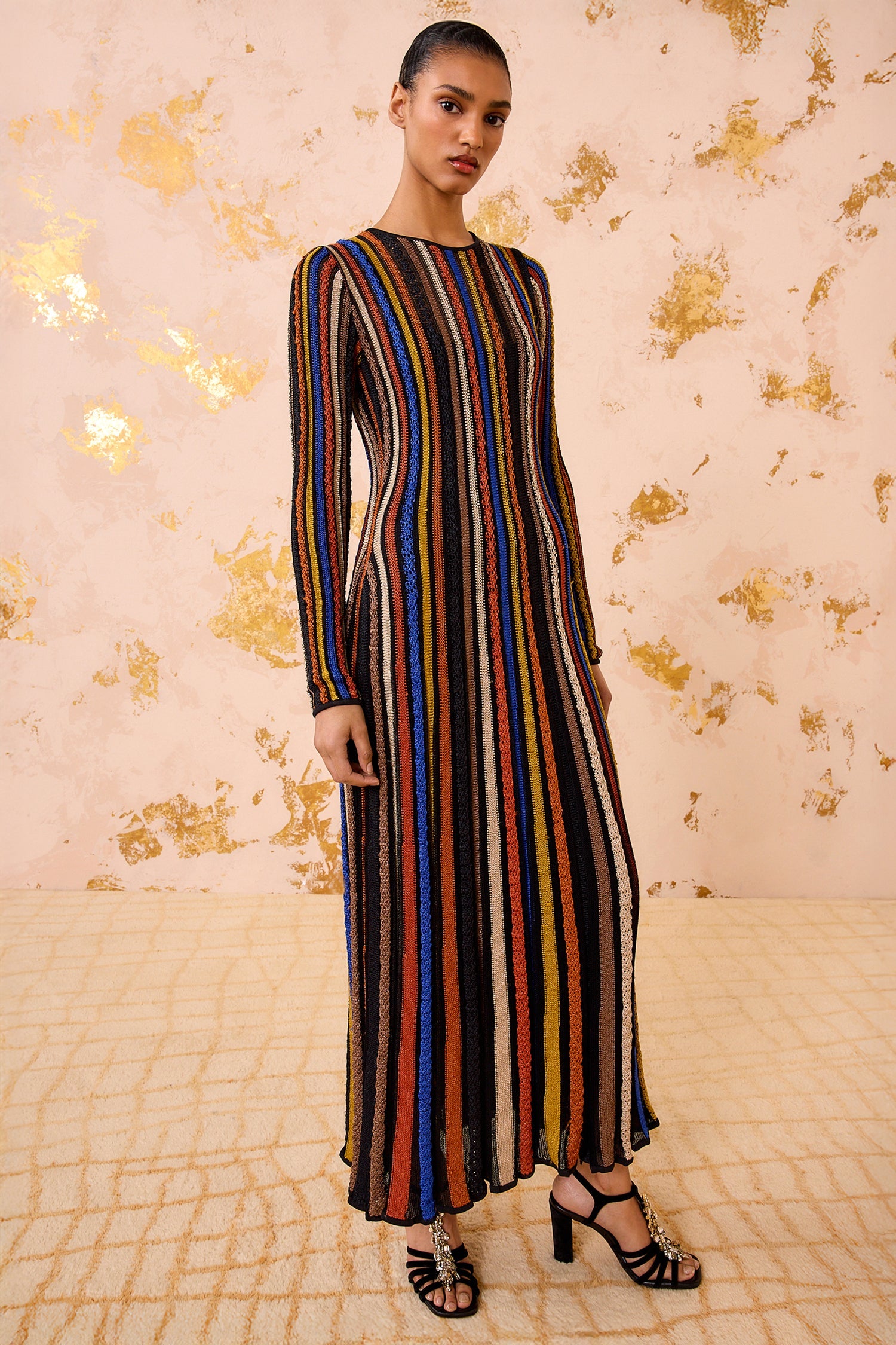 希少 AURALEE WOOL SILK HERRINGBONE DRESS 1 AURALEE（オーラリー）の「WOOL SILK HERRINGBONE SLIP DRESS