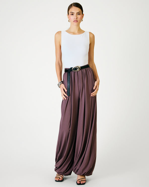 DIANE DRAPED KNIT PANTS